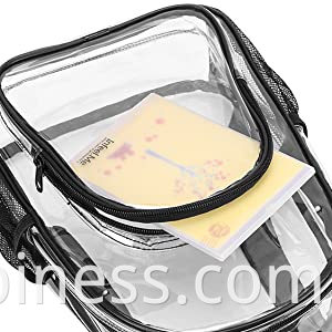 Wholesale Travel School Kids Girls Plastic Clear Bag Trendy Hiking Heavy Duty Waterproof Sports Transparent PVC Backpack Women